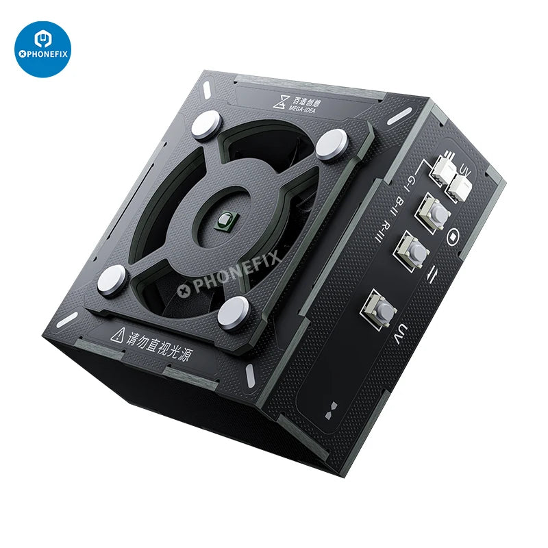 Qianli MEGA-IDEA 3W Turbo Cooling Curing Fan Motherboard Chip Repair Fast Heat Dissipation UV Curing Smoke Exhaust Cooler Fan