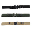 Men's Belt Outdoor Camouflage Tactical Belt Oxford Cloth Belt Mountaineering Belt Nylon Wide Waist Belt Work Belt Neutral Belts