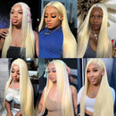 The Blonde Meridian | 613 Straight Remy Human Hair Bundles, 8 to 40 Inch
