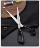 10 Inch Stainless Steel Tailor Shears for Fabric Leather Cutting Professional Sewing Craft DIY Apparel Making Tool Accessory