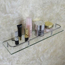 【Lifeideas】40/50/60cm Shelf Tempered Glass 6MM Thick Storage Organizer Wall Mounted Bathroom