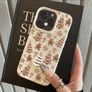 Shockproof Soft Cover Christmas Tree Snowflake Pattern Phone Case For iPhone 17 16 15 14 13 12 11 17 Pro Max Air XSMax XS XR X