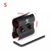 Rifle Barrel Scope Mount Guide Clamp Row Clip for IR Night Vision Flashlight Torch Telescope Sight Laser Hunting Gun Accessories