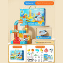 New Children'S Educational Electric Magnetic High-Speed Train Magic Track Cube Diy Magnetic Assembly Toy For Boys And Girls