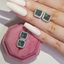 2026 Rosa Silber Farbe Zirkon Ohrstecker Für Frauen Ohrringe Mädchen Party Geschenk 1 Dollar Artikel Gothic kostenloser Versand y2k Schmuck Z7