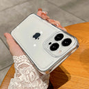 Luxury Transparent Shockproof Phone Case for iPhone 15 14 13 12 Mini 11 Pro X XR XS Max 7 8 Plus SE Clear Bumper Soft Tpu Cover
