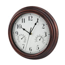 Wall Clock 12 Inch 12 Inch Wall Clock Outdoor Indoor Round Office Home School Clock Battery Operated Decorative Clocks With