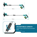 Gisam Brushless Electric Lawn Mower 8 Inch Cordless Grass Trimmer Adjustable Garden Cutter Power Tool For Makita 18V Battery Pin