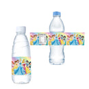 10/30Pc Water Bottle Labels for Disney Princess Birthday Party Decoration Princess Personalized Stickers Baby Shower Party Gifts
