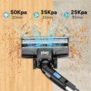 INSE  6-in-1 handheld wireless stick vacuum cleaner, 50000Pa,6×2200mAh battery,55mins runtime,for pet hair carpets cleaning