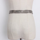 Women Hip Hop Metal Belt Fashion Dress Jeans Decorative Belts For Women Trendy Street Gold Waist Chains Clothing Accessories