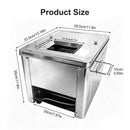 The Precision Slicer | 850W Stainless Steel Commercial Meat & Vegetable Cutting Machine