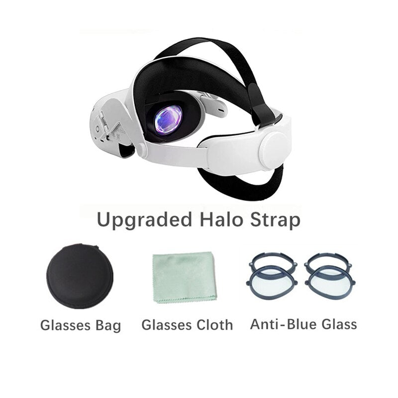 Ficep Head Strap for Oculus Quest 2 Halo Strap Adjustable Comfortable Oculus Quest 2 Head Strap for Oculus Quest2 Accessories