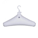 5pcs/Pack Inflatable Clothes Hanger Foldable Creative Hanger No Trace Rotatable Home Travel Portable Clothing Storage Rack