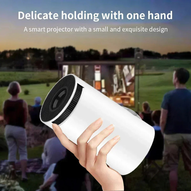 HY300 Smart Projector Android 11 1GB 8GB Home beamer Support 4K Decoding for home theater Video Proyector 720P Wifi 6 BT 5.0