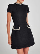 The 'Equinox' Backless Mini Dress