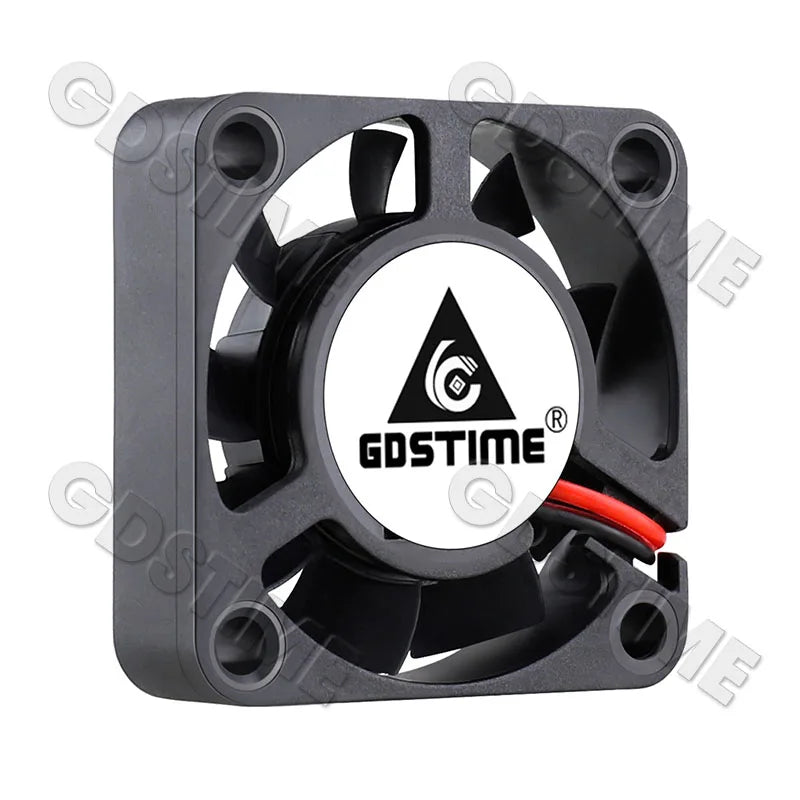 Gdstime 40mm Fan DC 5V 12V 24V 40MM*10MM Brushless Cooling Fan 4CM Dual Ball Mini Fan 4010 Fan for 3D Printer Parts Cooling