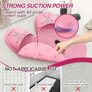 Cute Shower Foot Scrubber Mat Household Creative Feet Scrubber Mat Hands-Free Non-Slip Foot Massage Scrubber Foot Cleaner
