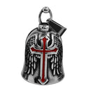 Adler Biker Kreuz Jesus Glocke Anhänger Edelstahl Nordischer Wikinger Krieger Spartacus Helm Rose Lady Rider Heilige Maria Schmuck