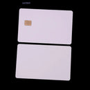 5 Pcs White Contact Sle4428 Chip Smart IC Blank PVC Card With SLE4442 Chip Blank Smart Card Contact IC Card Safety 10 years
