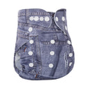 Pororo ecological diapers for baby girl boy Cloth diapers bamboo charcoal washable reusable diapers waterproof double leg gusset