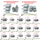 Motors For Kids Electric Car RS550 RS390 RS380 24V 12V 6V DL555 10/12 Teeth Children's Electric Vehicle Motor Replace Tool Part