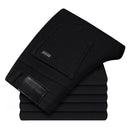 Wthinlee Business Men Jeans Casual Straight Stretch Fashion Classic Blue Black Work Denim Trousers Spring Summer Brand Clothing