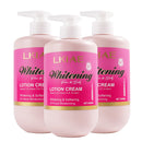 LKIAE Vitamin C and Vitamin E Lightening Body Lotion, Whitening, Softening, 24 Hours Moisturizing, Rapid Absorption, 500ml