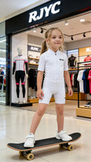 2022 Children's Balance Bike Cycling Clothes Short Sleeve Cycling Jersey Set For Kid Summer Sports Girl Bicycle Clothing
