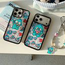 Sanrio Hangyodon Magnetic Holder Magsafe Wireless Charge Cute Cartoon Phone Case For iPhone 17 16 15 14 13 12 11 Pro Max Cover