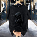 2025 Summer New Pure Cotton Versatile Casual Short Sleeve Trendy Loose Half Sleeve Round Neck T-shirt Men