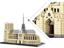 7380pcs+World Architecture Mini Building Blocks Notre-Dame DE Paris Model Church City bricks Toys For Children