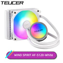 TEUCER AF-S360 CPU Water Cooling Cooler, LGA 2011 V3 X99 Motherboard Dazzle Color Liquid Cooling Radiator For 1700 1200 115X AM4