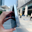 Laser-Farbverlauf durchsichtige Hülle für Samsung S24 S23 S22 Ultra S21 Plus S20 FE Note 20 10 Pro A73 A53 A33 A13 5G Bunte Regenbogen-Hülle
