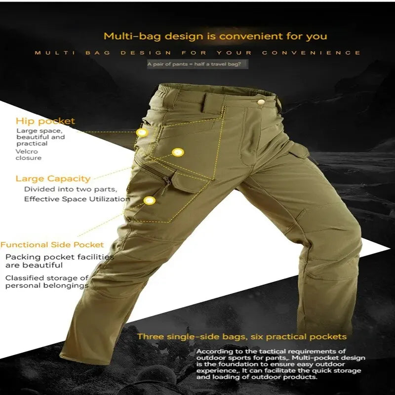 Consul IX7 Tactical Pants Men's IX9 Military Pants Wearable Work Pants Casual Straight Pants