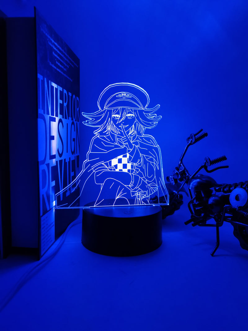 Danganronpa Led Night Light Kokichi Oma Lamp for Home Decoration Child Gift Danganronpa Acrylic Table Lamp Kokichi Oma