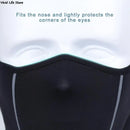 Reflective Nigh Riding Half Face Mask Summer Ice Silk Sunscreen Dust-proof Neck Collar Scarf Sports Bandana Men Women