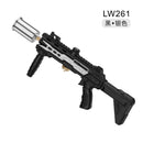 Outdoor Garden Tools BBQ Handheld Large Caliber Fierce Fire Spray Gun Card Portable Fire Gun Smoking Accessories