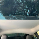 für Tesla Model 3 Highland 2024 Upgrade Eiskristall-Schiebedach Sonnenblende Dach Sonnenblende Oberlicht Rollo Nano Sonnenblende Netz