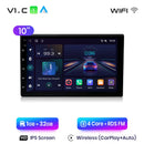 Junsun 7 9 10 inch Universal CarPlay Android Auto Car Radio For VW Fiat Renault Nissan Hyundai GPS Multimedia autoradio Stereo
