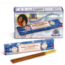 5BOX NAG Champa Indian Incense Collection Satya Handmade Sticks with Six Flavors Refreshing Medicinal Aromas for Home Meditation