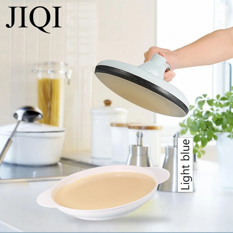 JIQI Automatic crepe maker non-stick pizza pancake machine household cooking kitchen application spring roll electric baking pan