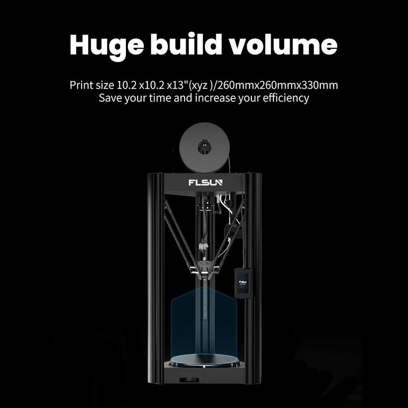 FLSUN SR Super Racer Delta 3D Printer 200mm/s High-Speed Printing Auto