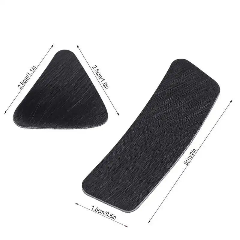 2pcs Hunting Archery Adhesive Patch Recurve Bow Traditional Arrows Fur Shoot Rest Bow Arrows Rest Sticker Archery Accessories