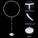 1/2set Round Balloons Stand Holder Plastic Balloon Arch Hoop wreath Ring Birthday Wedding Party Baby Shower Balloon Decorations