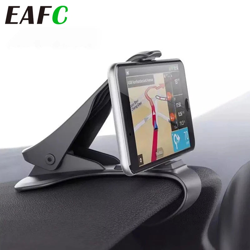 Universal Car Phone Holder GPS Navigation Dashboard Phone Holder For Mobile Phone Clip Fold Holder Mount Stand Bracket