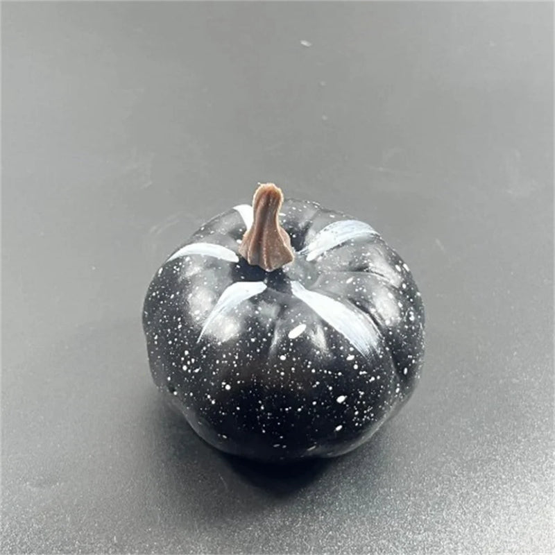 Mini Artificial Halloween Pumpkin Decor Simulation Vegetable DIY Craft Halloween Home Party Decoration Props Farmhouse Harvest