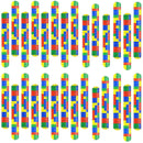 10/30pcs Building Block Slap Bracelets For Kids Party Favor, Toy Bracelets, Bracelet Band Birthday Party Gift For Boys And Girls