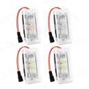 Car LED Atmosphere Foot-Well Lights For Tesla Model 3 Y S X Ultra-bright Interior LED Lighting Floor Door Puddle Decorative Lamp