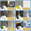 5-in-1Multifunctional Electric Cleaning Brush usb charging Bathroom Wash Brush Kitchen Cleaning Tool Dishwashing Brush Bathtub